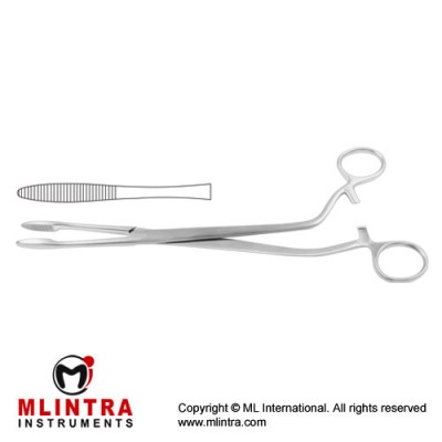 Cheron Dressing Forcep Straight Stainless Steel, 23.5 cm - 9 1/4" Cheron Dressing Forcep Straight Stainless Steel, 23.5 cm - 9 1/4"